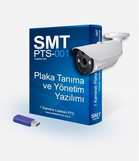 SMT PTS-001 Plaka Tanıma Kameralı Set