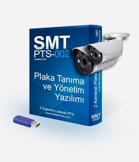 SMT PTS-002 Plaka Tanıma Kameralı Set