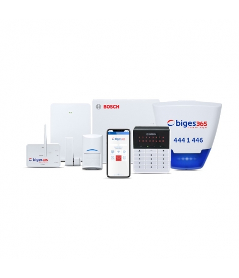 Bosch AMAX 2100 Kablolu Akıllı Alarm Seti SmartBox Network GPRS - 365 Ev İşyeri Ultra